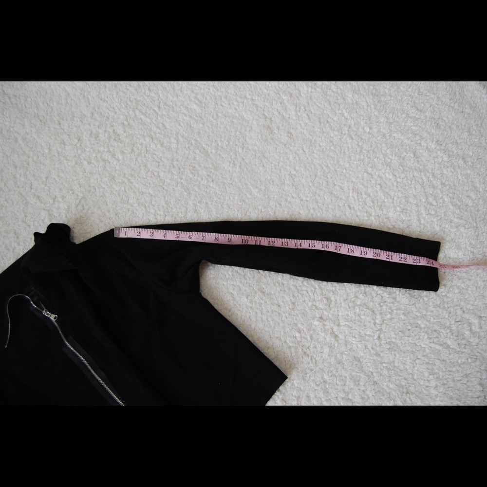 Crea Concept Black Wool Blazer Jacket 40 medium - Picture 4 of 6